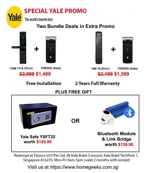 Yale digital lock bundle deals