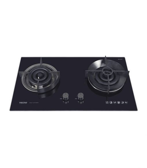 Tecno 78cm Built-In Glass Cooker Hob with True Triple Ring Burners T 278TGTRSV